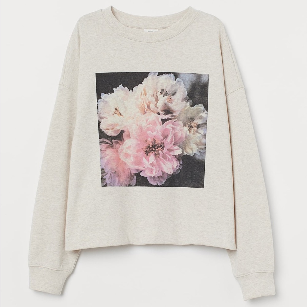 HELENA CHRISTENSEN X H&M
COTTON-BLEND SWEATSHIRT